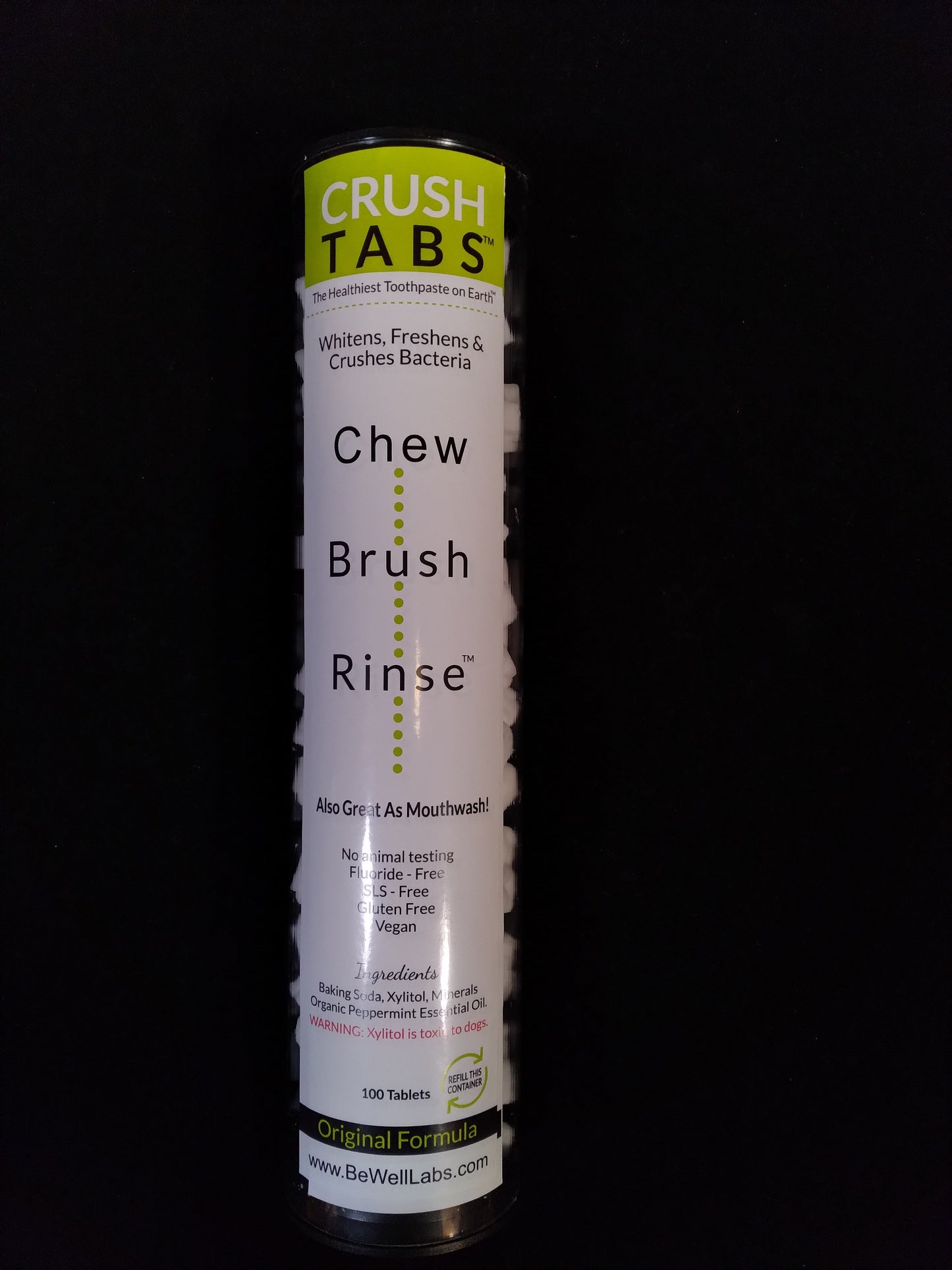 Tube of 100 CRUSHTABS®