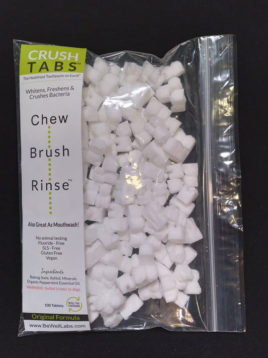 GALATIC Size Refill Supply of 1,000 Peppermint CRUSHTABS®